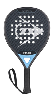 Padel Racket Dunlop FX JR Gun Metal/Cyan/Metallic Silver