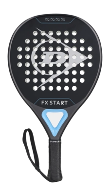 Padel Racket Dunlop FX Start Gun Metal/Cyan/Metallic Silver