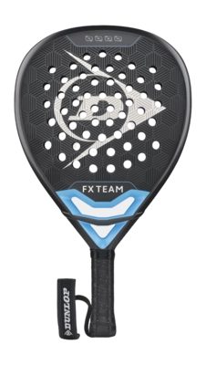 Padel Racket Dunlop FX Team Gun Metal/Cyan/Metallic Silver