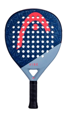 Padel Racket HEAD Dames / Heren Vibe Blue Red 2025 350 g