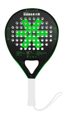 Padelracket Osaka Dames Heren Deshi Iconic Black 370 g