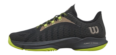 Padel Schoenen Wilson Men Hurakn Pro Black Lime Green Falcon
