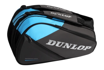 Padel Tas Dunlop FX Performance Racketbag Cyan/Gun Metal