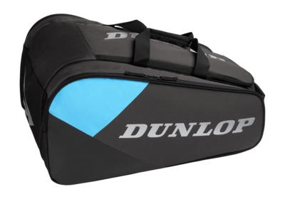 Padel Tas Dunlop Paletero FX Team Racketbag Cyan/Gun Metal