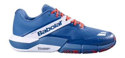 Padelschoen Babolat Men Movea 2 Seaport/Cherry Tomato Michelin rubber