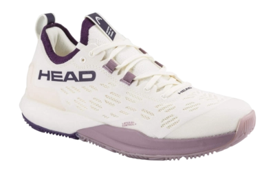 Padelschoen HEAD Women Motion Pro 1.5 Padel Chalk White/Purple Night