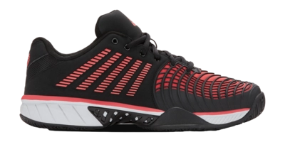 Padelschoen K-Swiss Men Express Light 3 Padel Black/Micro Chip/Neon Lava