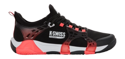 Padelschoen K-Swiss Men K-Frame Padel Black/Micro Chip/Neon Lava