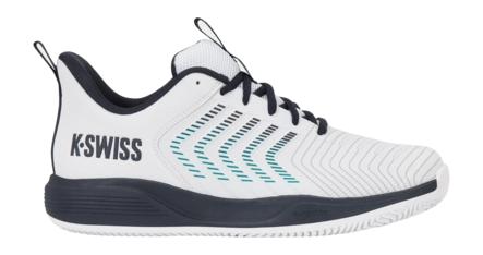 Padelschoen K Swiss Men Ultrashot Light Clay White/Carbon/Baltic Surgelite