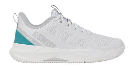 Padelschoen K Swiss Women K-Speed Team Clay White/Dawn Blue/Baltic Kunstgras