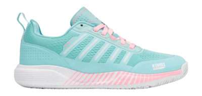 Padelschoen K-Swiss Women Ultra Court Padel Soft Neon Blue/White/Neon Bubble Gum