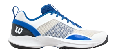 Chaussures de Padel Wilson Homme Hurakn Pro V2 White / Deja Vu Blue/ Black