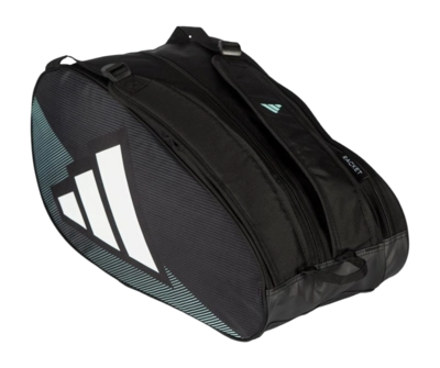Padeltas Adidas Dames en Heren Racket Bag Control Black Blue 35L