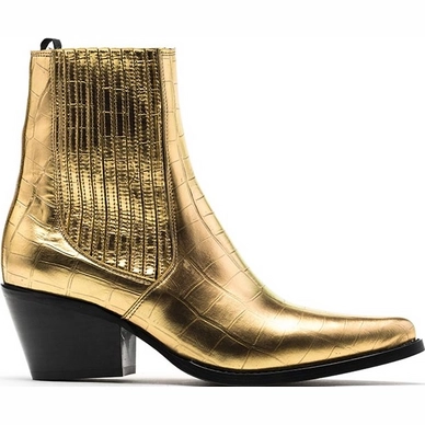 Rehab Women Paisley Croco Met Gold