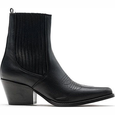 Rehab Women Paisley Leather Black