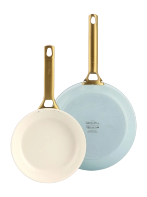 Pannenset GreenPan Padova Light Blue Met Keramische Antikleeflaag 20 / 26 cm (2-Delig)