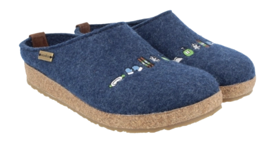 Pantoffel Haflinger Unisex Grizzly Apres Ski Jeans