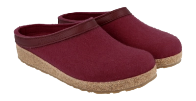Pantoffel Haflinger Women Grizzly Torben Bordeaux
