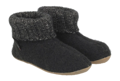 Pantoffel Haflinger Women Huttenschuh Karlo Schwarz Effekt