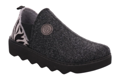 Pantoffel Rohde Women Foggia 6106 Anthracite
