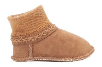 Pantoffel Warmbat Baby Benella DF Cuff Cognac