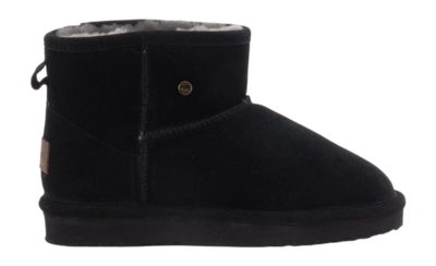 Boots Warmbat Kids Wallaby Suede Black Grey