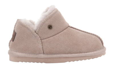 Pantoffel Warmbat Kids Willow Suede Taupe