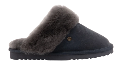 Pantoffel Warmbat Women Flurry Suede Charcoal