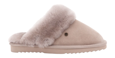 Pantoffel Warmbat Women Flurry Suede Taupe