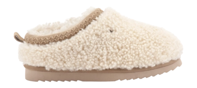 Pantoffel Warmbat Women Kynuna Curley Wool Ecru