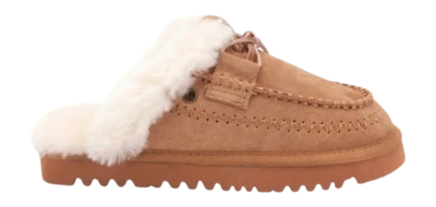 Pantoffel Warmbat Women Marra Suede Home Shoe Cognac