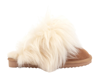 Pantoffel Warmbat Women Wagga Suede Cognac