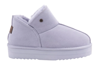 Pantoffel Warmbat Women Willow Suede Plateau Lavender