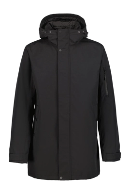 Parka Icepeak Men Agara Basic Black Regular Fit