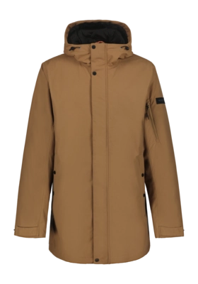 Parka Icepeak Men Agara Brown Regular Fit