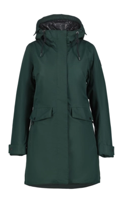 Parka Icepeak Women Varna Dark Green A.W.S. ACTIVE