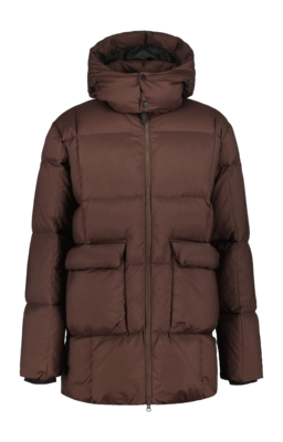 Parka Luhta Men Kolmiranta Dark Brown Loose Fit