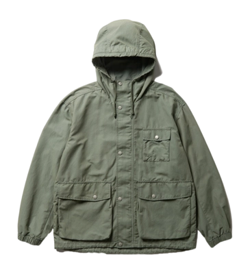 Jacket Snow Peak Unisex Light Dobby Cloth Harrington Foliage