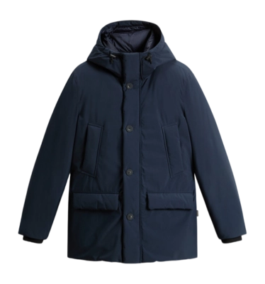 Parka Woolrich Men Cloud Arctic Parka Melton Blue