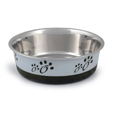 Voerbak Beeztees Hond Paws RVS Grijs