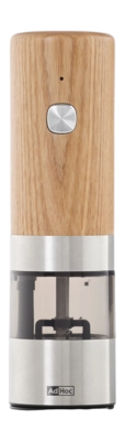 Peper- / Zoutmolen AdHoc i.Mill Ash Wood 17 cm