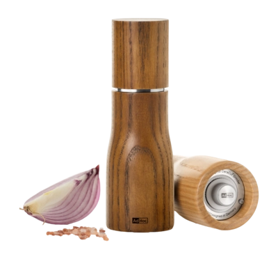 Peper- / Zoutmolen AdHoc Levo Ash Wood Light 15 cm