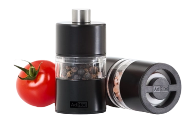 Peper- / Zoutmolen AdHoc Minimill Black 6,2 cm