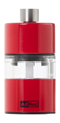 Peper- / Zoutmolen AdHoc Minimill Red 6,2 cm