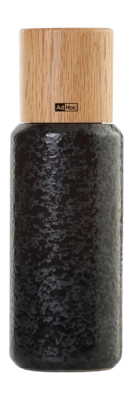 Peper- / Zoutmolen AdHoc Yara Black 18 cm