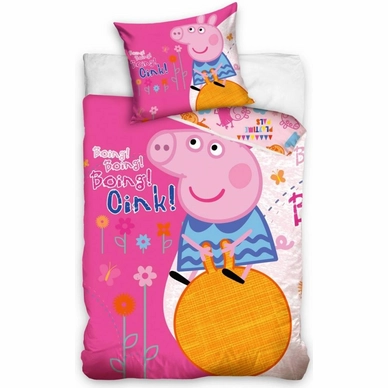 Dekbedovertrek Peppa Pig Skippy Katoen