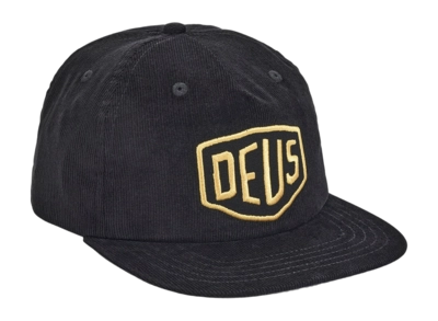 Pet Deus Unisex Shield Cord Cap Black