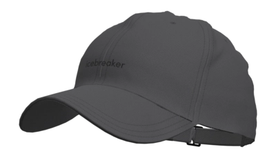Pet Icebreaker Unisex Merino 6 Panel Cap Obsidian/Black Regular Fit