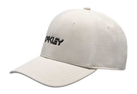 Pet Oakley Men 6 Panel Stretch Metallic Mist/Black (L/XL)