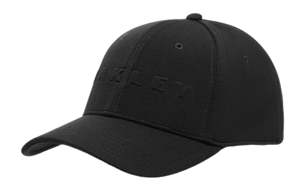 Pet Oakley Men Bark Embossed Pitch Black/Flame Red (L/XL)